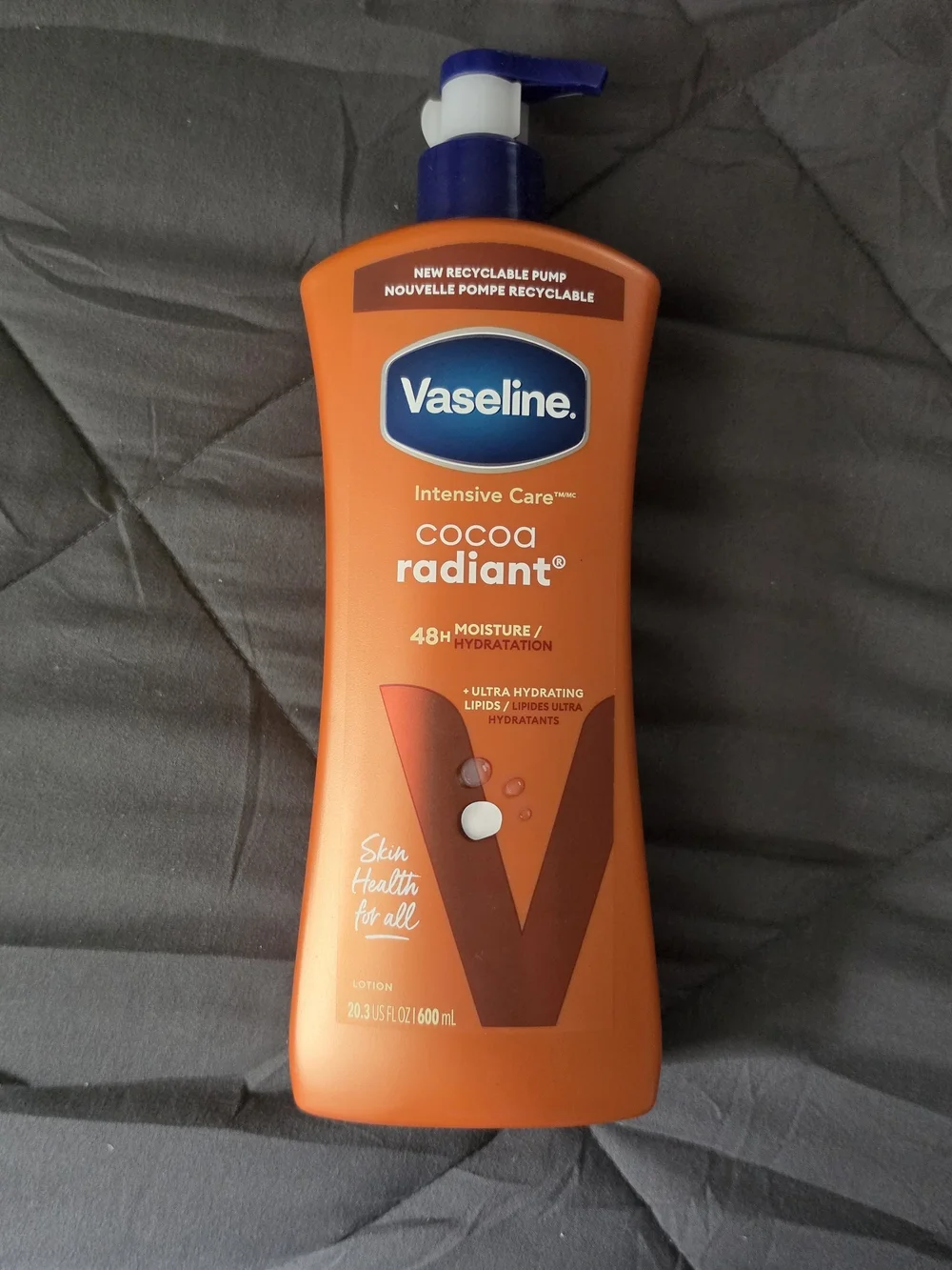 Vaseline Cocoa Radiant Intensive Care Moisturizer - Cocoa (Orange)
